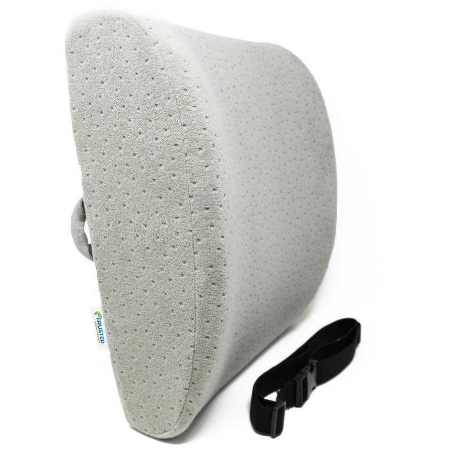 Memory Foam Lumbar Support Back Cushion Firm Pillow For Computer
