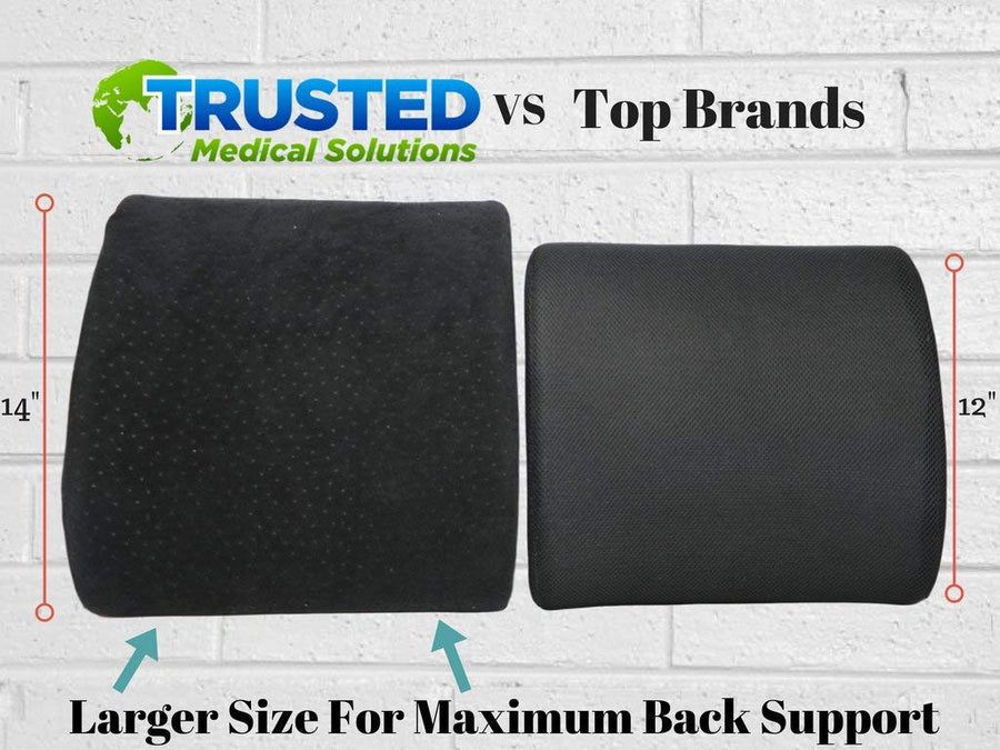 Trusted XL Back Lumbar Support Pillow