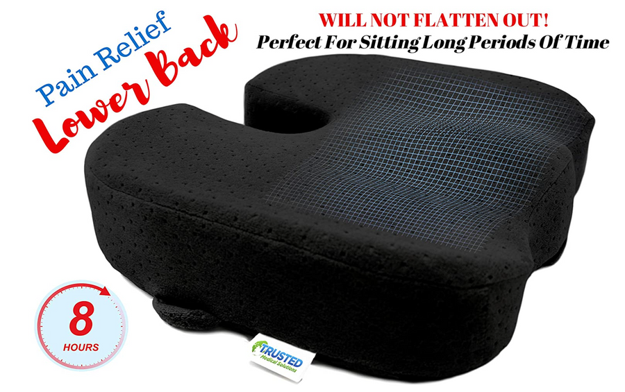 Memory Foam Seat Cushion Trusted Medical Solutions